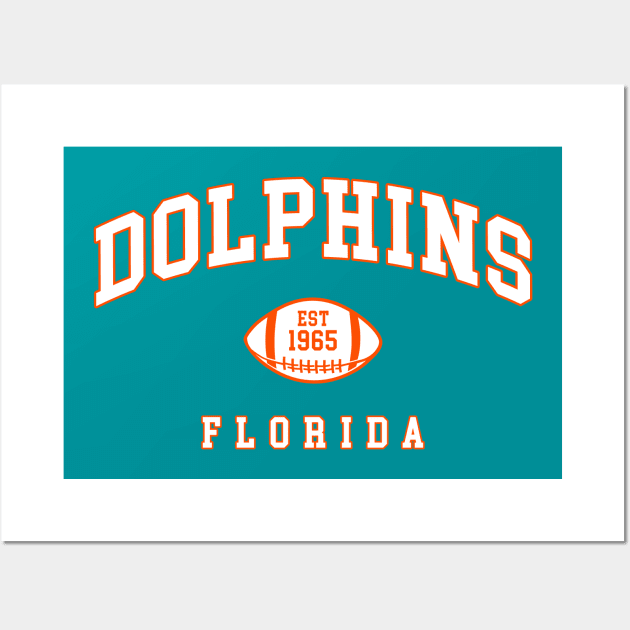 The Dolphins Wall Art by CulturedVisuals